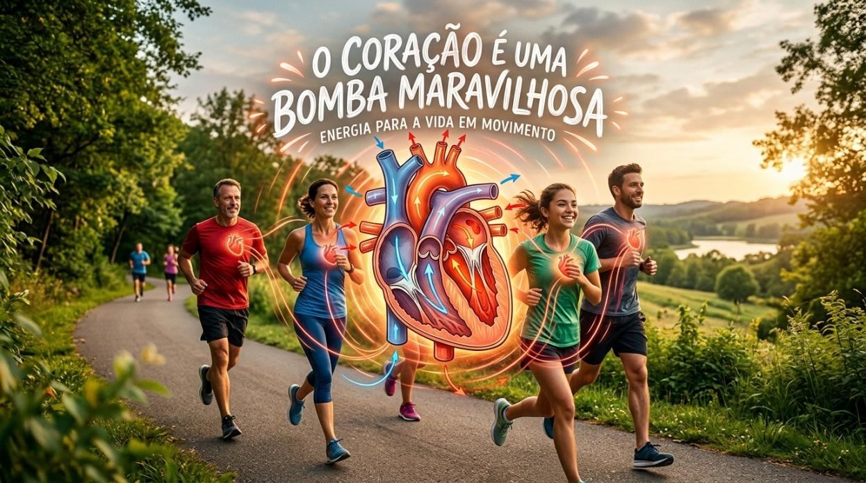 O coração é uma bomba maravilhosa